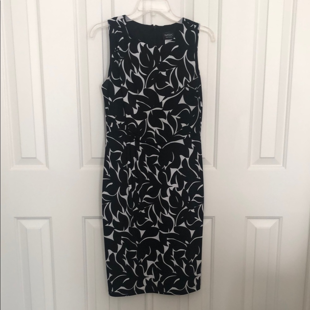 Black and White Dress by MSK Petite